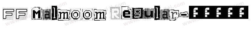FF Malmoom Regular字体转换